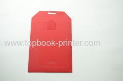 Online design or printed die cutting gold-stamped uncoated paper gift packaging bag