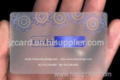 Hot Sell 2015 New Products Clear Plastic Card