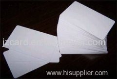 Bulk Items Blank Plastic Card Printer PVC