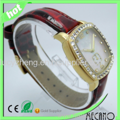 Fahion watch for women stainless steel watch gold watch