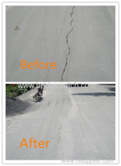 fixing concrete cracks products used for high way and other cement road