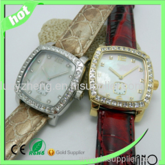 Diamond watch for woman stainless steel watch