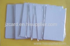 Blank Plastic PVC Card On Sale