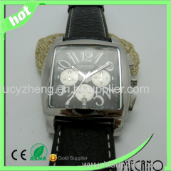 Stainless steel army watch Japan quartz watch