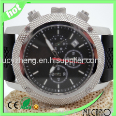 vogue watch for man stainless steel watch with leather