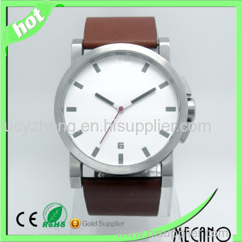 Simple watch for men high quality Japan quartz watch