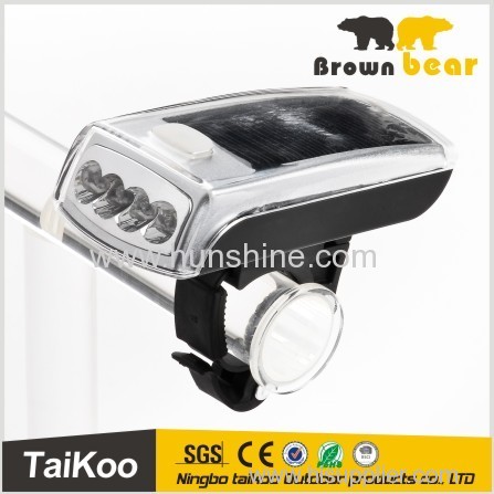 hot sale solar energy bicycle front light solar bike light