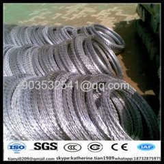 Factory directly sale Galvanized Razor wire