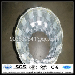 Factory directly sale Galvanized Razor wire