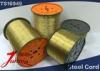 LongLife Golden Tire Wire / Normal Tensile Steel Tire Cord with ASTM GB Standard
