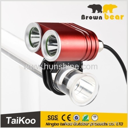 1 LED bicycle light rechargeable