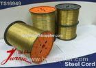 Copper Coated Tyre Steel Cord for Radial Tires 0.94MM Dia High Adhesion 390N