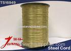 5*0.38 Radial Tires Tyre Steel Cords / Tire Bead Wire for Industrial 1.08mm Wire Gauge