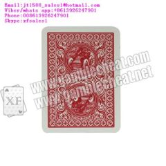 XF Modiano golden trophy marked cards with invisible ink for poker cheating