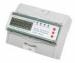 LCD Equipped Three Phase Four wires Din Rail KWH Meter for Residential applications