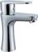 Chrome Polished Single Hole Bathroom Sink Faucet