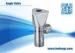 Toilet Angle Valve Chromed Fits For Braided Hose , Faucet , Water Tap