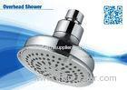 Bathroom ABS Chromed 4" Small Round Single Function Shower Head overhead