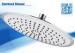 Water Efficient High Spray Chrome Plated Abs Overhead Shower Head For Slide Bar