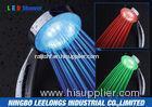 Adjustable LED Rain Shower Head temperature controlled For Bathroom Hygienic