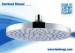 Water Saving Round Raindrop ABS Overhead Shower Head With TPR Nozzles