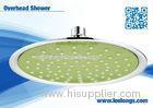 Eco Friendly Powerful 8 Inch Round Rain And Waterfall Shower Head Overhead