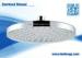 Water Efficient Round Bathroom Overhead Shower Head 20cm With Soft Nozzles