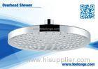 Water Efficient Round Bathroom Overhead Shower Head 20cm With Soft Nozzles