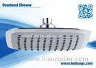 Water Saving Thin Sunflower Square Overhead Shower Head With TPR Nozzles