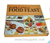 cooking book, hardcover, inside 4 color printing.