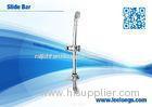 Adjustable Shower Slide Bar With Complete Shower Kits Soap Dish , Bar Holder , Hand Shower Holder