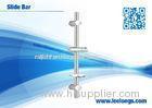 Cylinder Adjustable Shower Slide Bar , Thermostatic Shower Bar