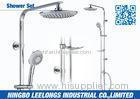 Corner Shower Column Thermostatic Shower Set With 3 Function Overhead Shower