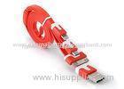 3 In 1 Flat USB Data Transfer Cable