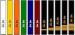 Martial Arts Taekwondo Color Belts in 200cm 220cm 240cm 260cm 280cm 300cm