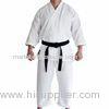 Comfortable White Karate Uniform Martial Arts Clothing For Men