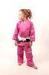Girls Pink Martial Arts Uniform Cotton Childrens Karate Gi Customized