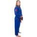 Blue BJJ Gi Kimono Martial Arts Suit , Martial Arts Clothing For Women