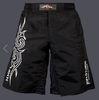 Comfortable Black Muay thai shorts Custom Boxing Shorts for Men