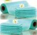 Non Woven Household Cleaning Wipes / Hand Towel Rolls 25*28cm Red Green Blue
