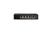 Black Safe CCTV IP Camera Accessories , Ethernet 4 Ports POE Switch