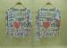 2014 Fancy V Neck Love Printed Cardigan Womens Fine Knit Sweaters