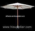 Round Diameter Hardwood Outdoor Cantilever Umbrella / 3M Wooden Umbrella