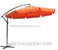 Metal Outdoor Cantilever Patio Umbrella / Polyester Cover offset cantilever umbrella