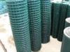 Green stainless steel weld mesh fence panels in roll for decoration