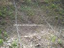Professional hex wire mesh rockfall protection netting for retaining wall / Bridge