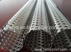 Zhi Yi Da 316L Straight Seam Fiter Element Water Perforated Metal Welded Tubes Air Center Core Filter Frame To Spain