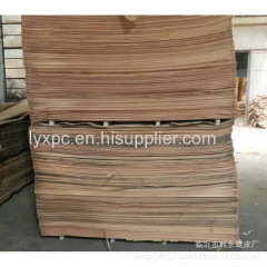 Grade ABC 2500*1270*0.32mm rotary cut natural redwood plywood veneer gurjan face veneer for plywood