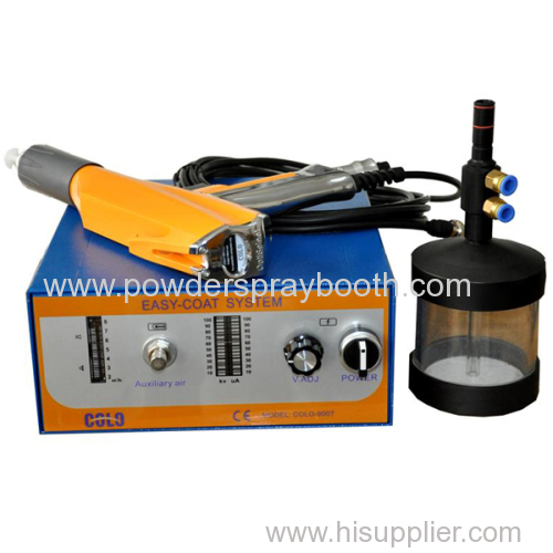 Portable powder coating equipment