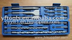 12 Pcs SDS Hammer Drill Bit Sets